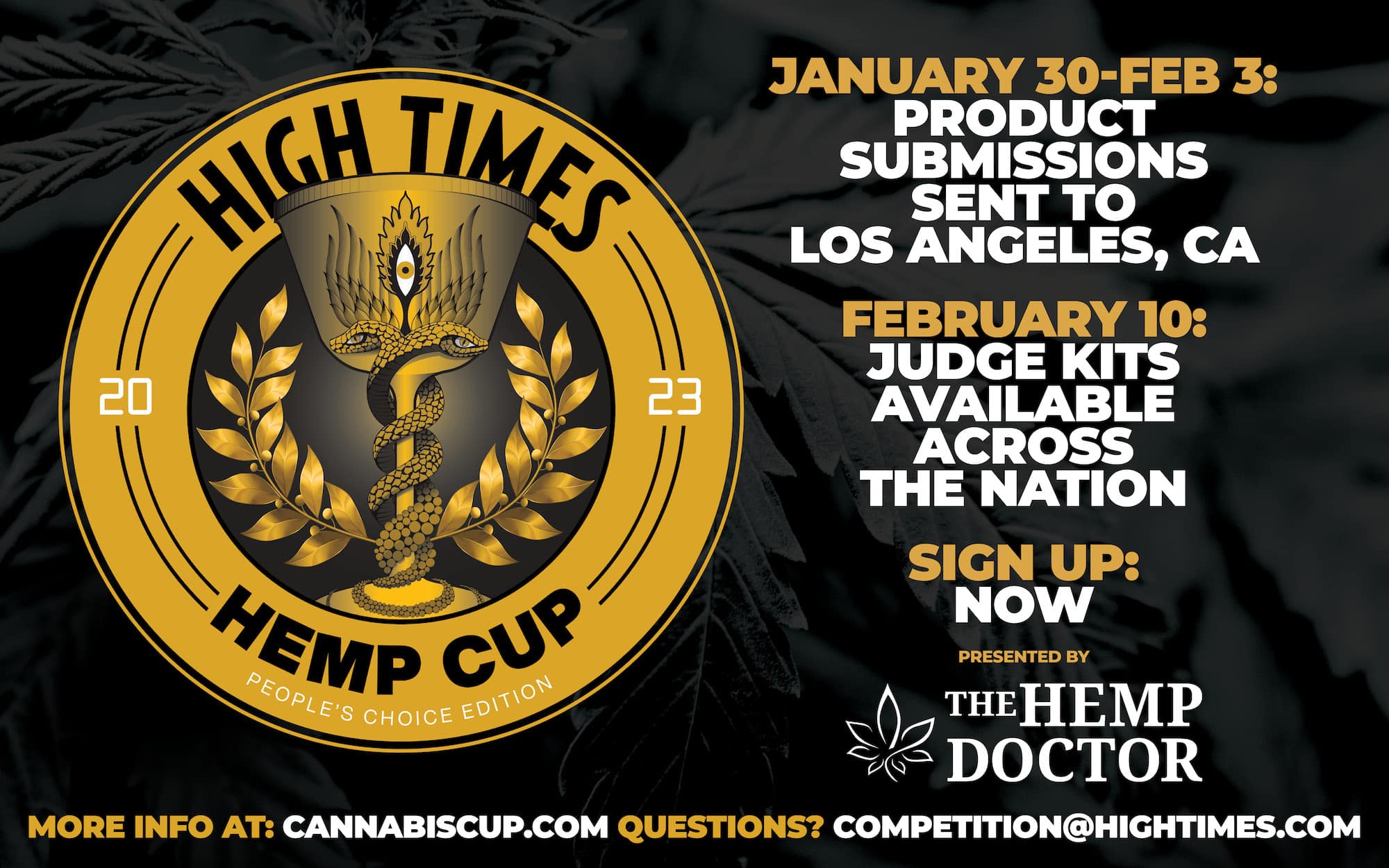Announcing the Highly Anticipated High Times Hemp Cup: People’s Choice Edition 2023