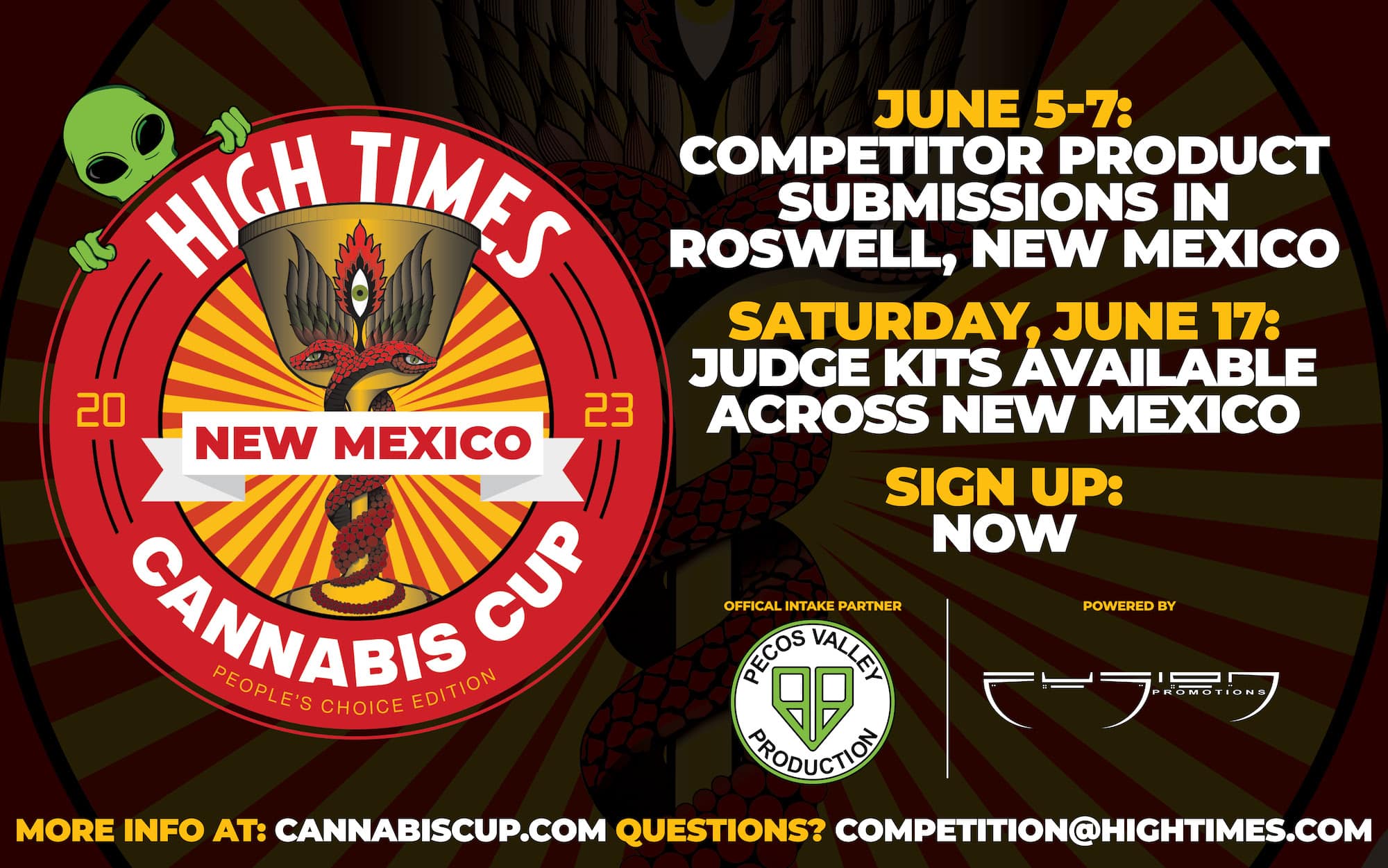 Announcing the High Times Cannabis Cup New Mexico: People’s Choice Edition 2023