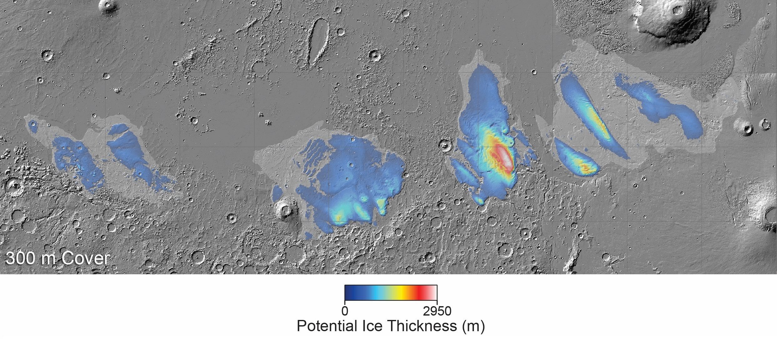 Suspected Small Ocean’s Worth of Ice Found Under Surface of Mars