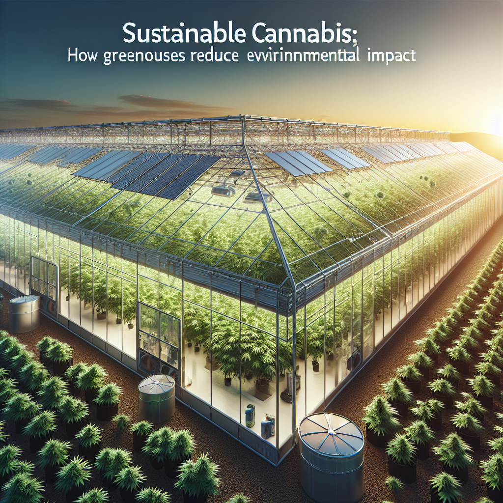 Sustainable Cannabis: How Greenhouses Reduce Environmental Impact