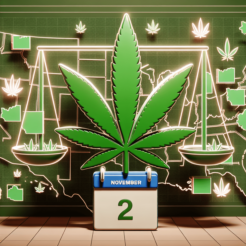 Cannabis Legalization Gains Momentum: Key States Set to Vote in November