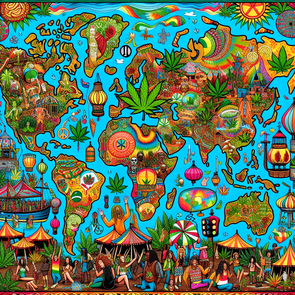 The Green Scene: A Look at Cannabis Festivals Around the Globe