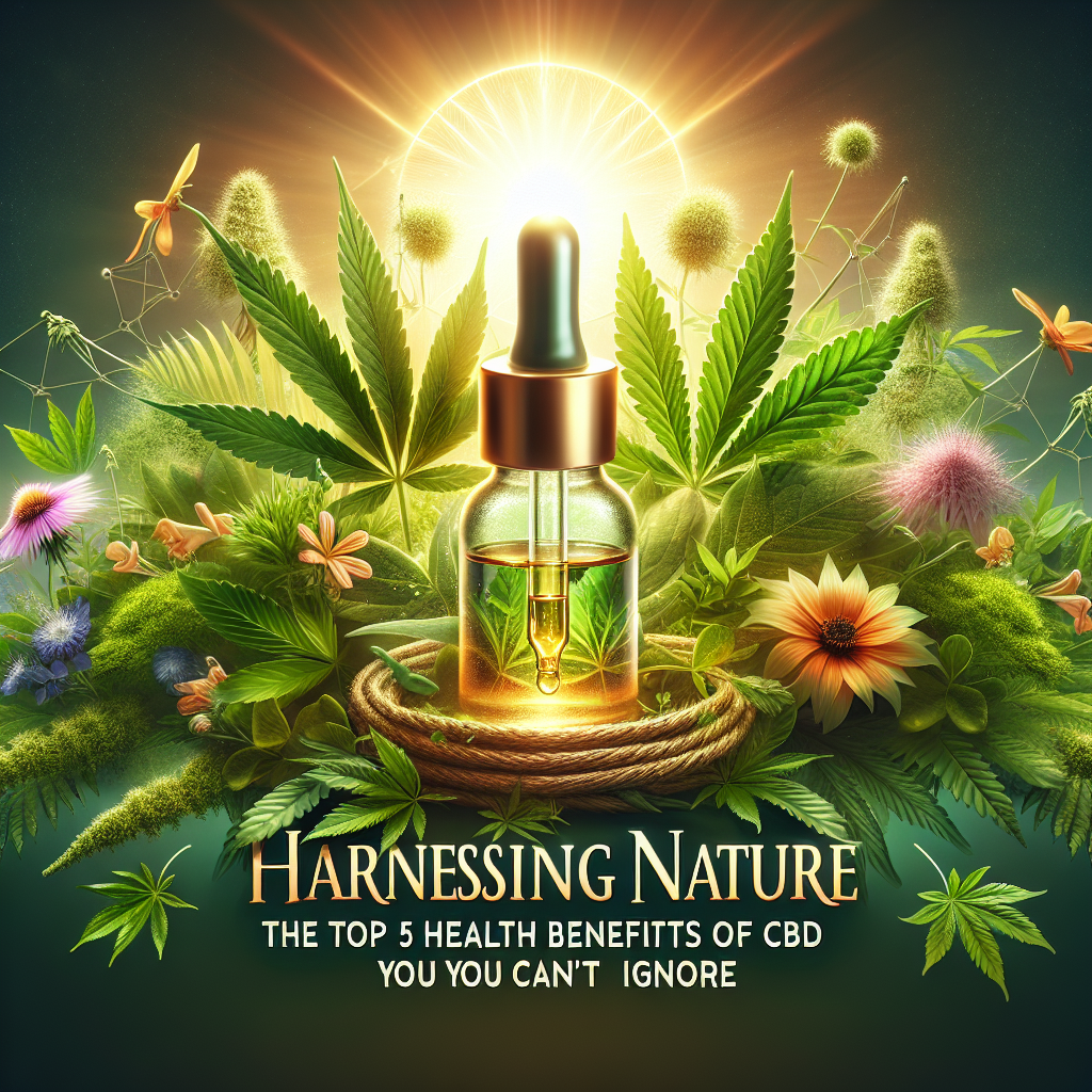 Harnessing Nature: The Top 5 Health Benefits of CBD You Can’t Ignore
