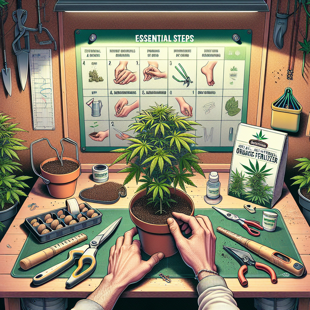 Essential Steps for First-Time Cannabis Growers