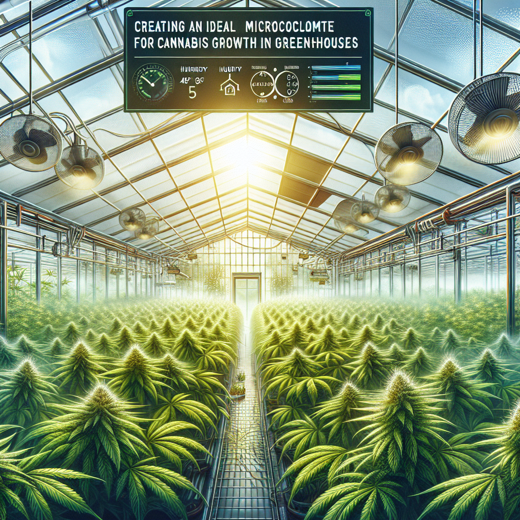 Creating an Ideal Microclimate for Cannabis Growth in Greenhouses