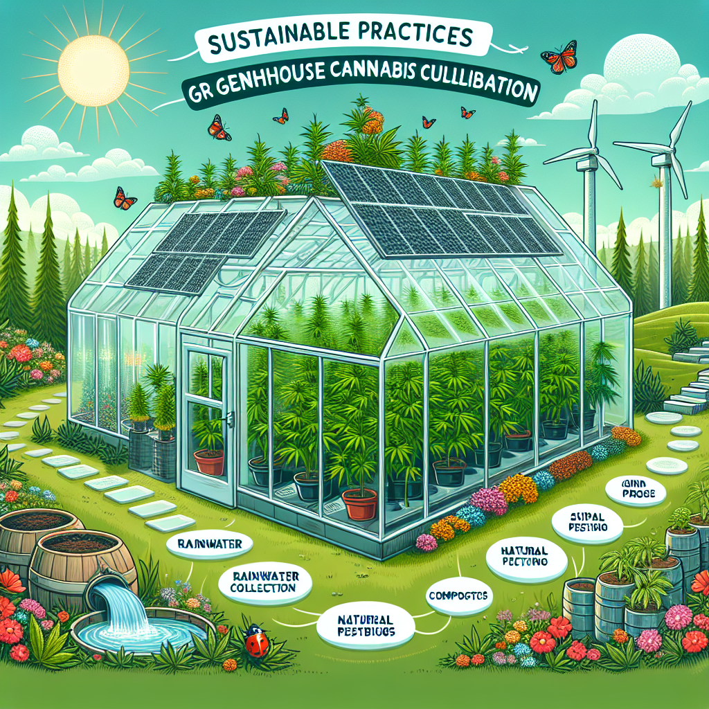 Sustainable Practices for Greenhouse Cannabis Cultivation