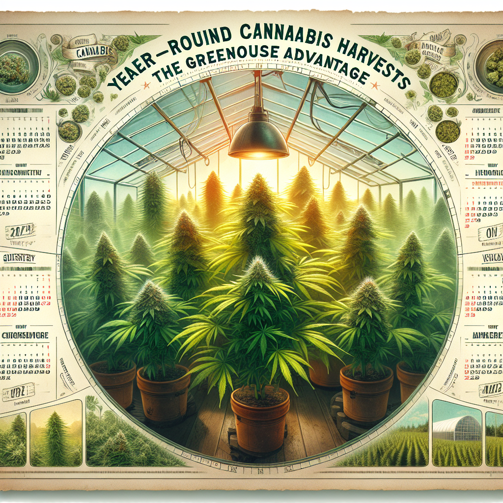 Year-Round Cannabis Harvests: The Greenhouse Advantage