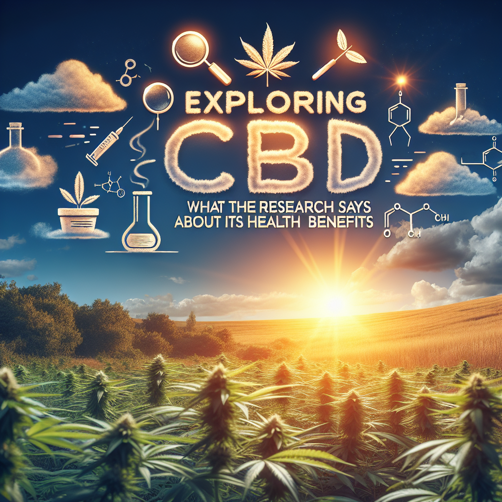 Exploring CBD: What the Research Says About Its Health Benefits