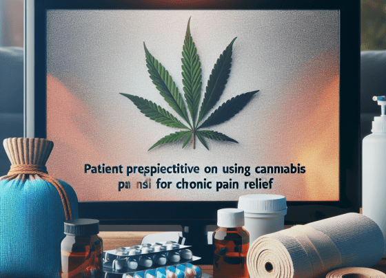 Patient Perspectives on Using Cannabis for Chronic Pain Relief