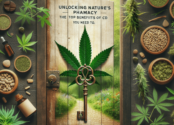 Unlocking Nature's Pharmacy: The Top 10 Benefits of CBD You Need to Know