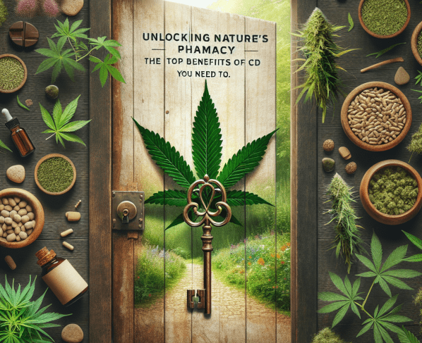 Unlocking Nature's Pharmacy: The Top 10 Benefits of CBD You Need to Know