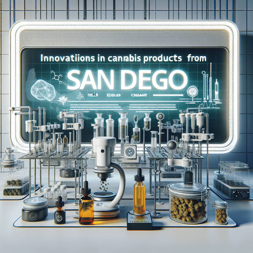 Innovations in Cannabis Products from San Diego