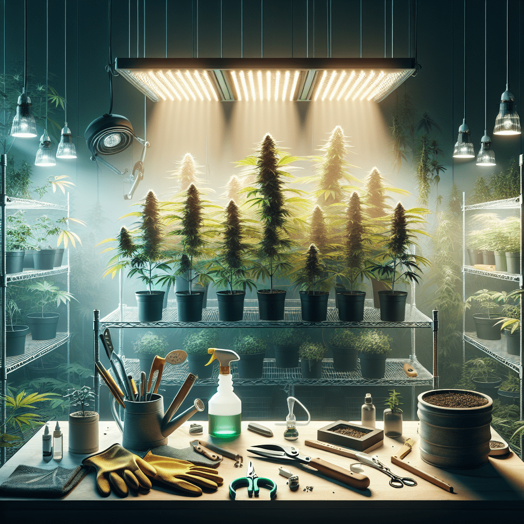 The Art of Indoor Cannabis Gardening for Maximum Yield