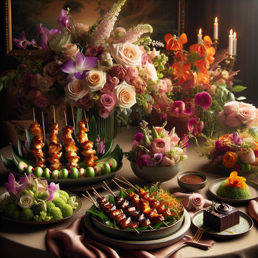 Food and Flower Pairings for the Ultimate Experience