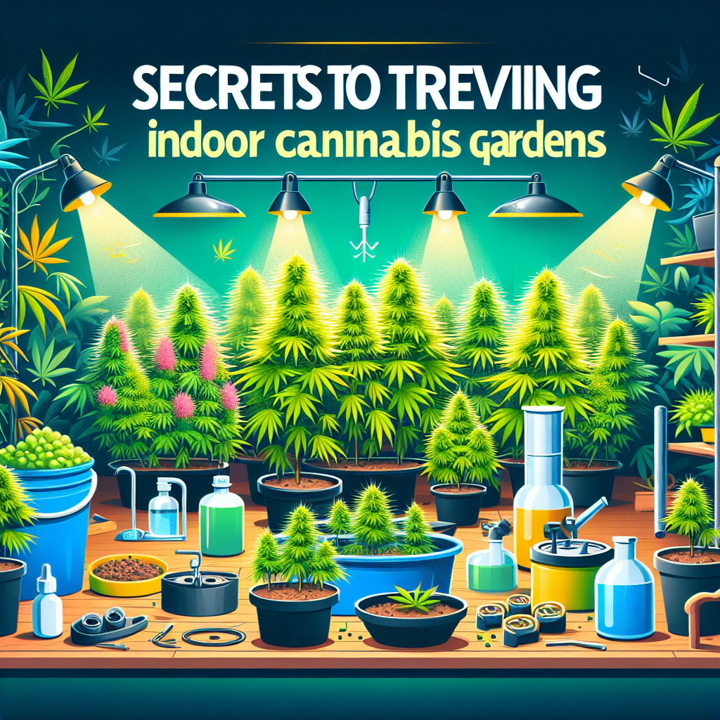 Secrets to Thriving Indoor Cannabis Gardens