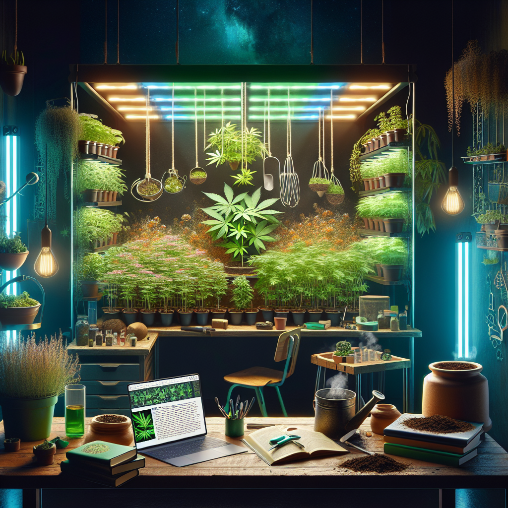 The Art of Growing Cannabis Indoors