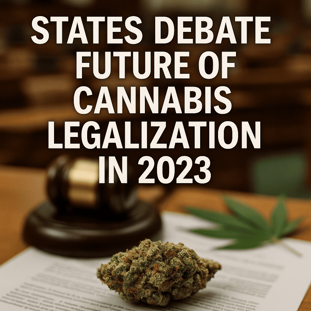 States Debate Future of Cannabis Legalization in 2023